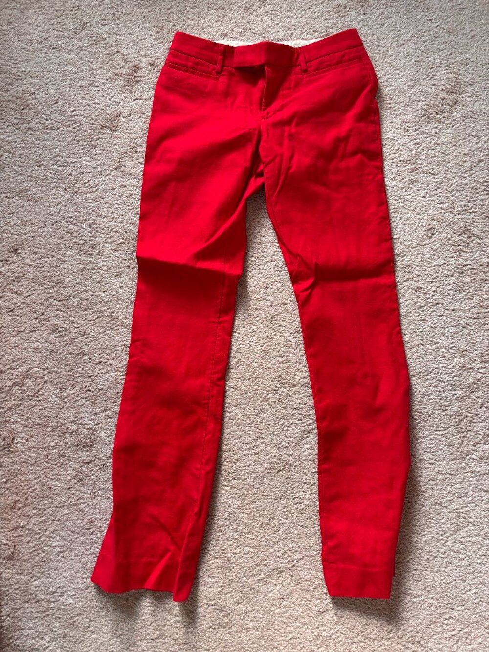 Gap Modern Boot Cut Pants Red